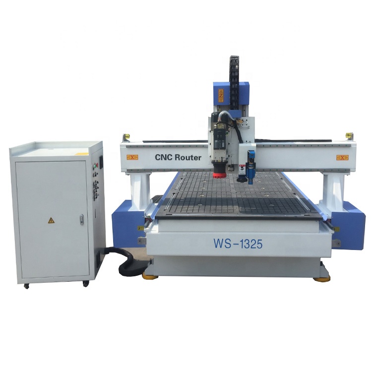 WSK1325 CNC Router Oscillating Knife Cutting Machine with ATC And CCD