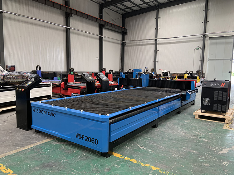 2mx6m Hypertherm 200A Table Plasma Cutting Machine WISDOM CNC
