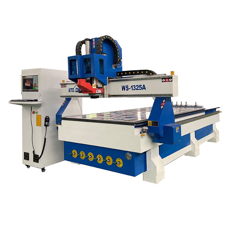 Oscillating knife cutting cnc router machine with ccd camera Wisdom CNC.