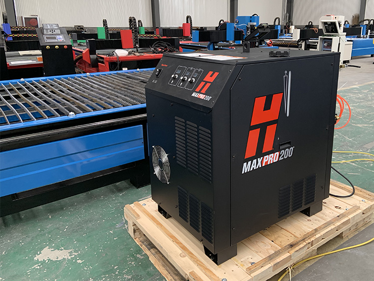 2mx6m Hypertherm 200A Table Plasma Cutting Machine WISDOM CNC