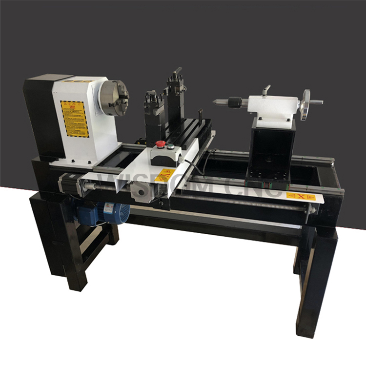Economical Woodworking CNC Wood Turning Lathe Machine For Small Wood